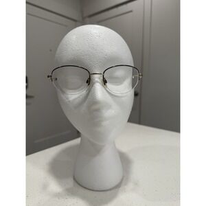 Sophia‎ Loren M304 Zyloware 168 Eyeglasses Frames Only Brown Gold 50-19-135